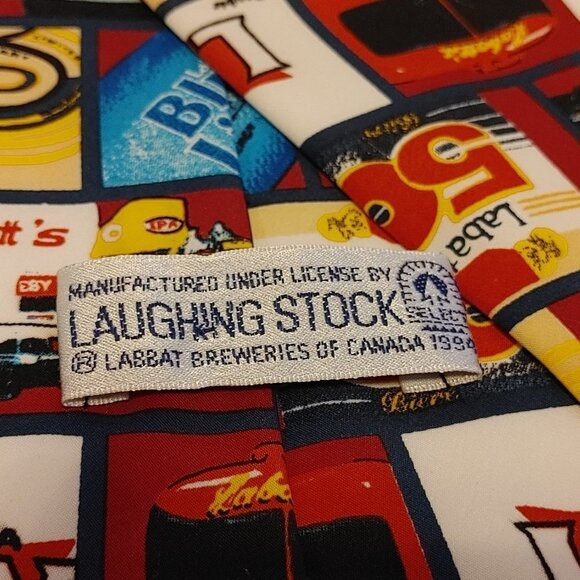 VINTAGE 1994 Labatt Brewing Tie Labatt Blue Labatt 50 - Picture 5 of 5
